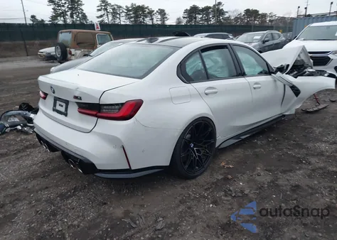 2025 BMW M3 Competition xDrive z USA, uszkodzony, nr VIN WBS33HJ09SFV36648